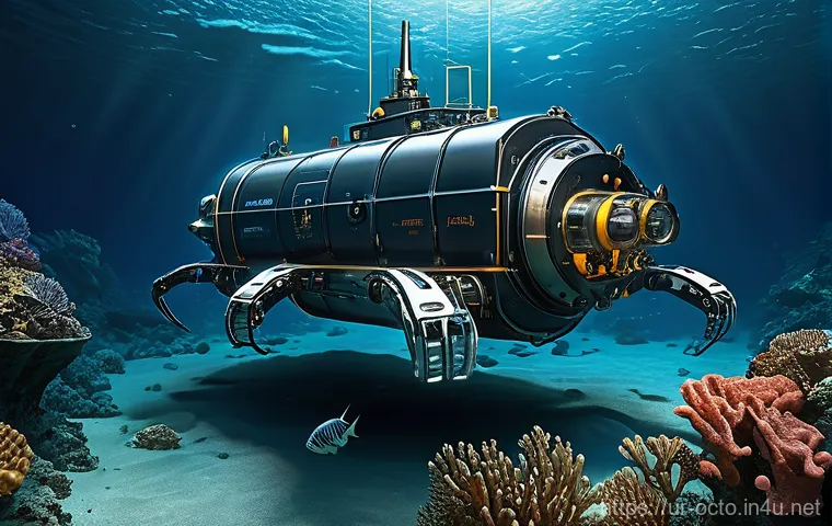 옥토넛과 실제 탐험대의 차이점 - **Prompt: "A vibrant split image contrasting two underwater worlds. On the left, a cheerful, brightl... 옥토넛과 실제 탐험대의 차이점 - **Prompt: "A vibrant split image contrasting two underwater worlds. On the left, a cheerful, brightl...