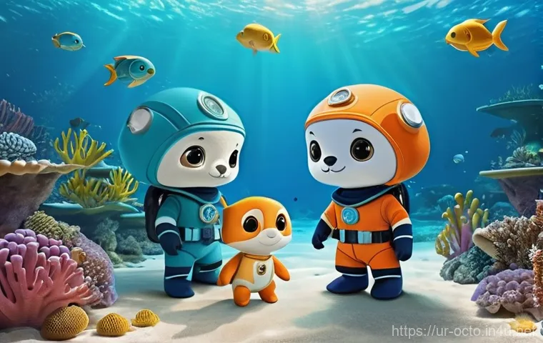 옥토넛 퀘이지의 행동 강령 - **A Brave Underwater Explorer:** Kwazii, a courageous orange cat, is depicted as an underwater explo... 옥토넛 퀘이지의 행동 강령 - **A Brave Underwater Explorer:** Kwazii, a courageous orange cat, is depicted as an underwater explo...