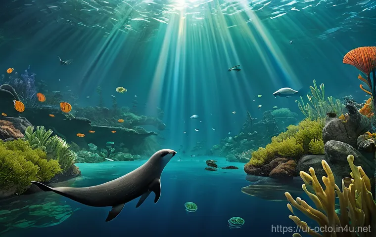 옥토넛 애니메이션 팬덤 활동 분석 - An animated, vibrant underwater scene featuring Octonauts Captain Barnacles, Kwazii, and Peso. They ... 옥토넛 애니메이션 팬덤 활동 분석 - An animated, vibrant underwater scene featuring Octonauts Captain Barnacles, Kwazii, and Peso. They ...