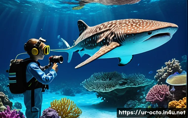 옥토넛과 전통 해양 전설 비교 - **Prompt for Modern Scientific Ocean Exploration:**
"A vibrant, dynamic underwater scene featuri...